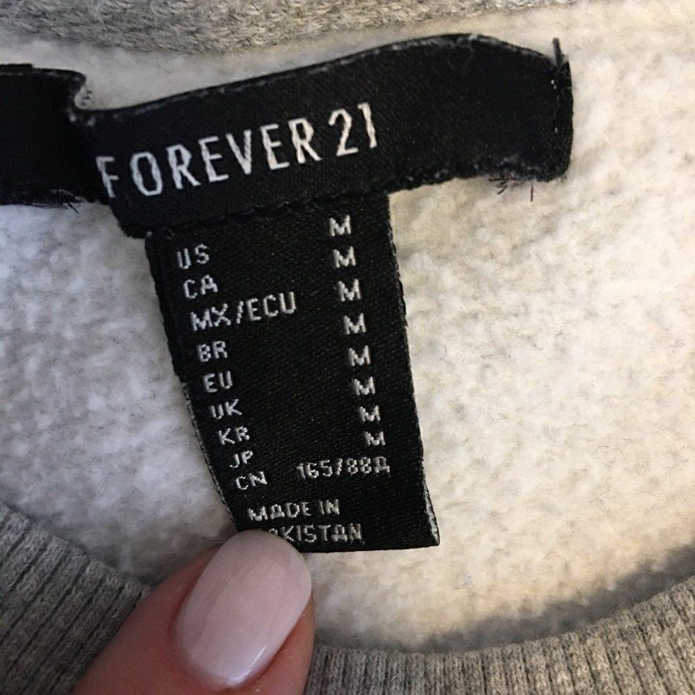 Forever 21 Sweatshirt size m - Picture 4 of 4